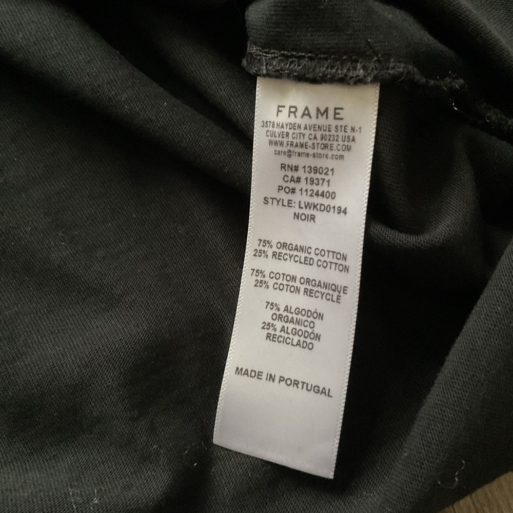 FRAME Nina Knit Black Dress Size Small - Picture 7 of 8